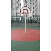 Tek Ayak Taşıyıcılı 3 Yönlü USA Fiber Panyalı Basketbol Potası